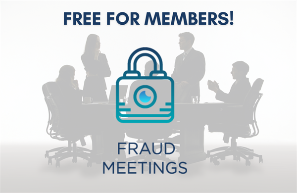 New Fraud Meeting Locations in Florida and Virginia