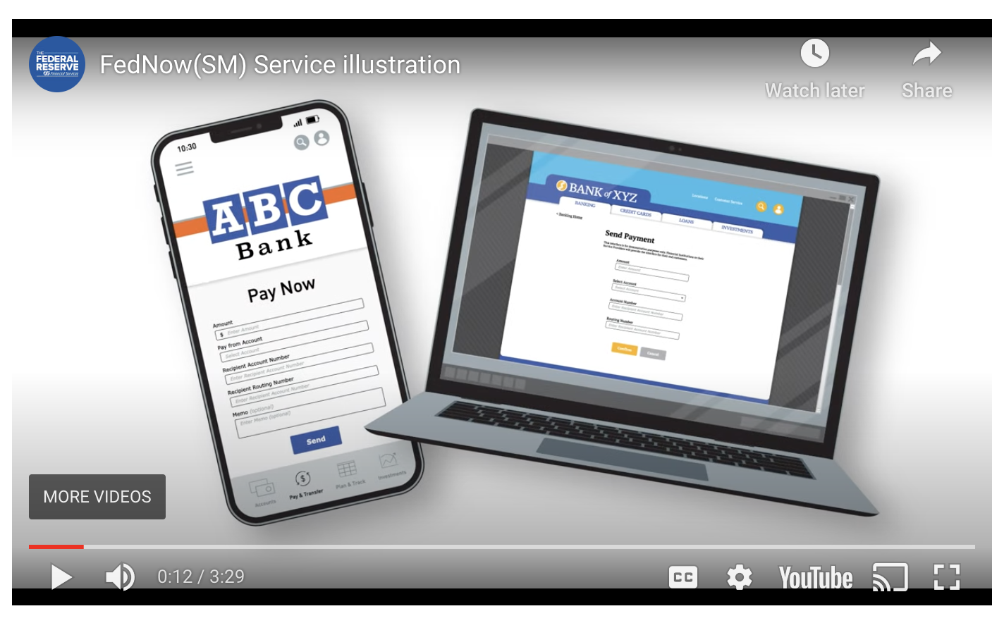 Watch the FedNow Service Payment Process in Action